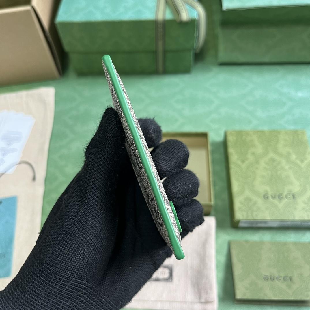 Gucci Card Case With GG Detail - DesignerGu