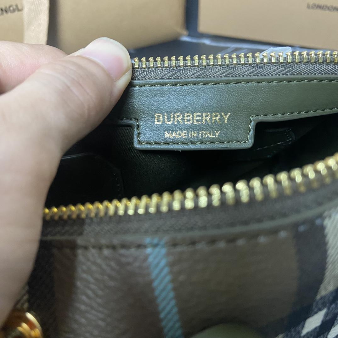 Burberry Check Mini Bowling Bag - DesignerGu