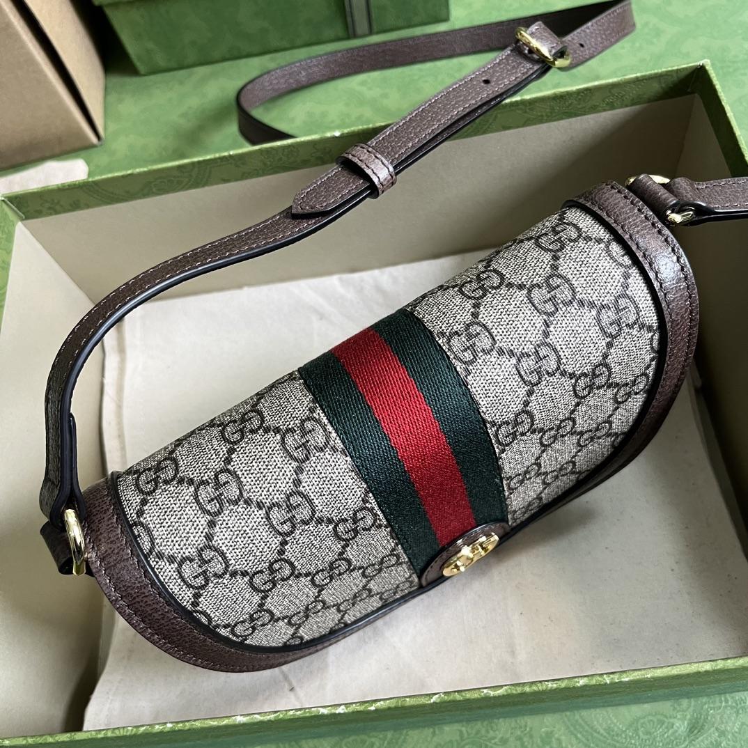 Gucci Ophidia Mini GG Shoulder Bag - DesignerGu