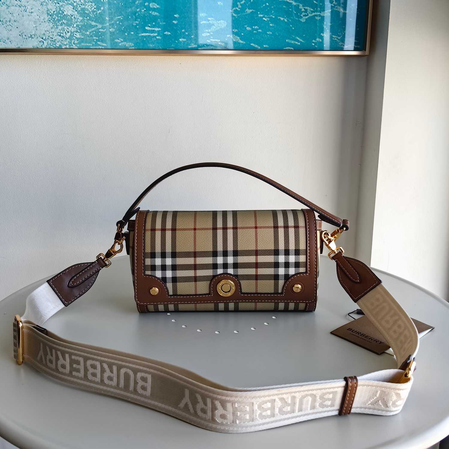 Burberry Top Handle Note Bag - DesignerGu