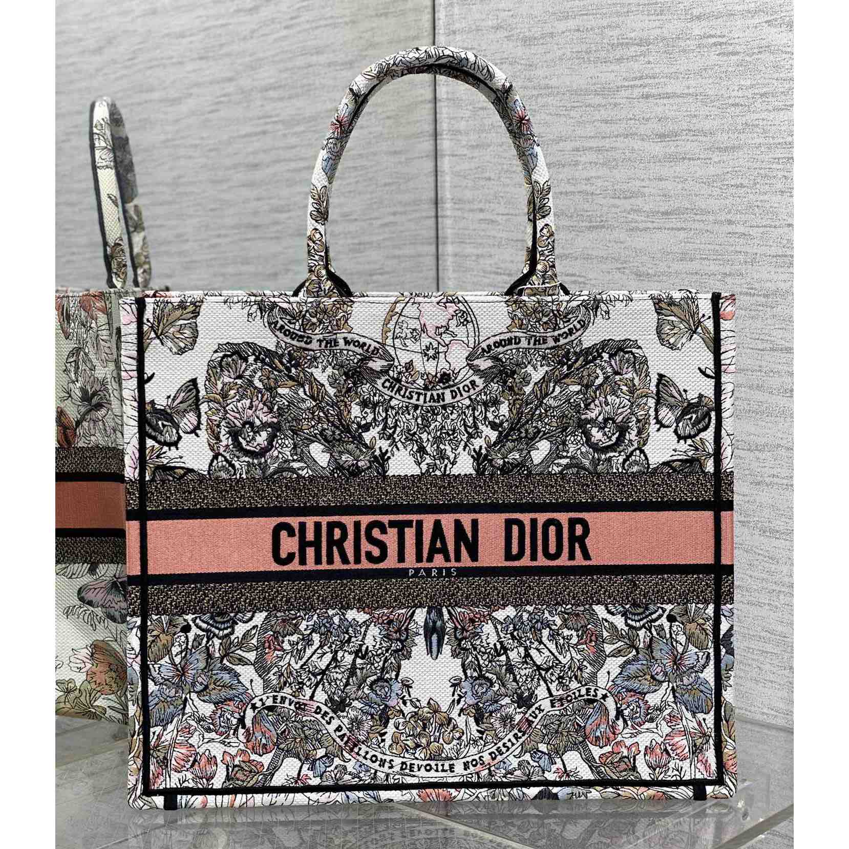 Dior Large Dior Book Tote - DesignerGu