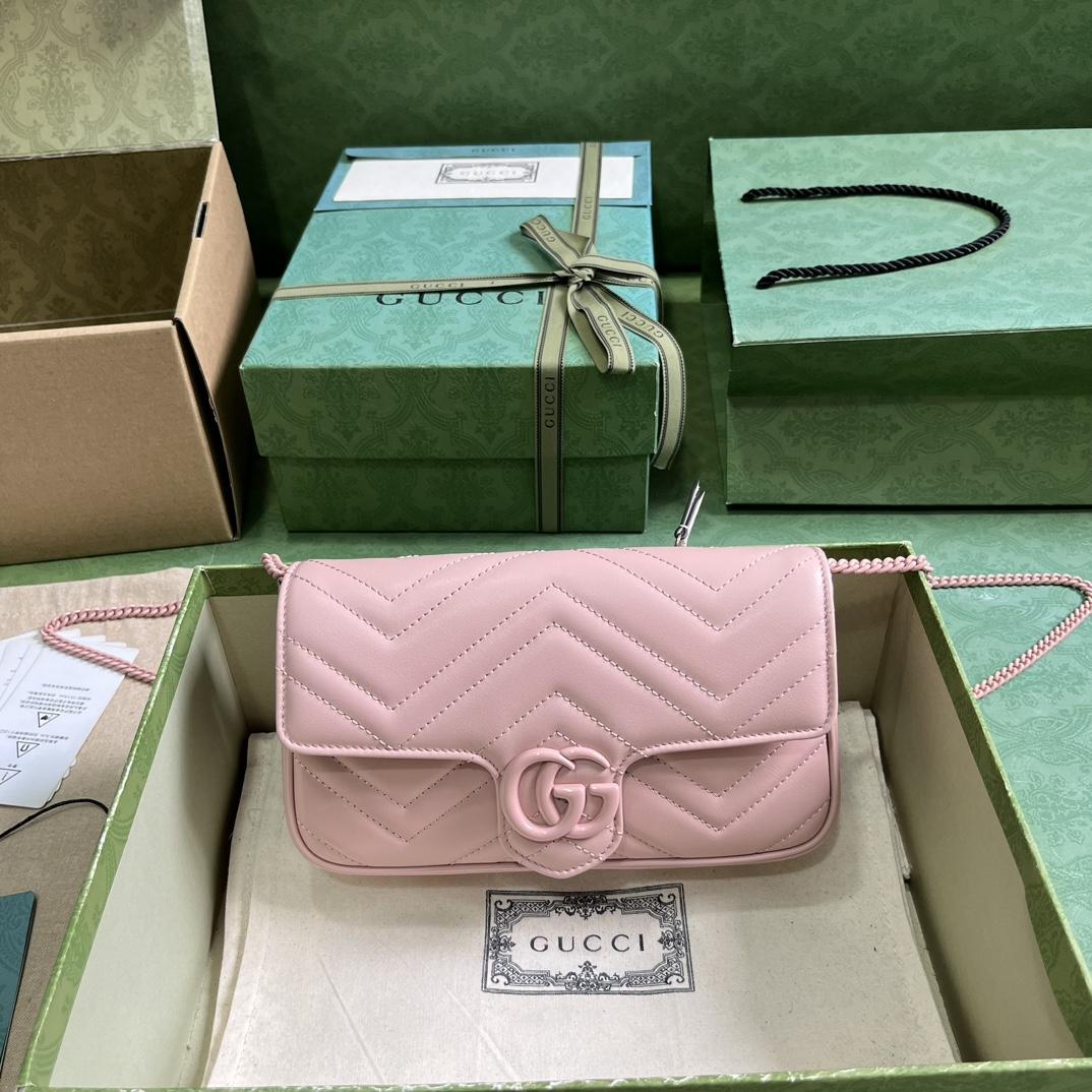 Gucci GG Marmont Mini Bag (21x 12x 5cm) - DesignerGu