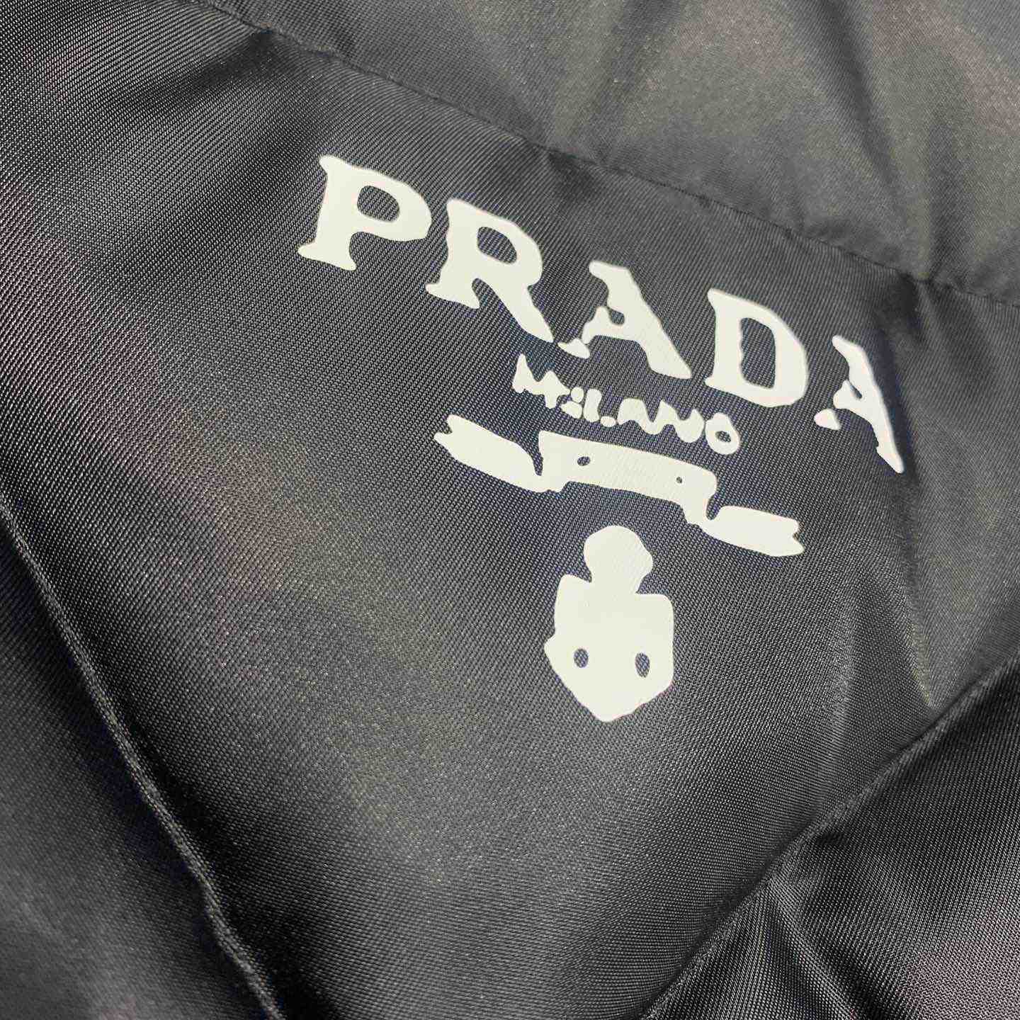 Prada Cropped Re-Nylon Down Jacket - DesignerGu