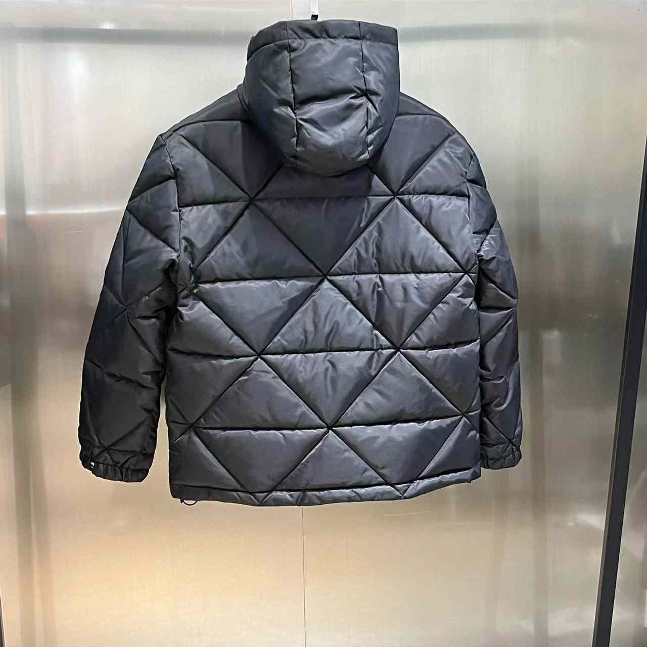 Prada Cropped Re-Nylon Down Jacket - DesignerGu