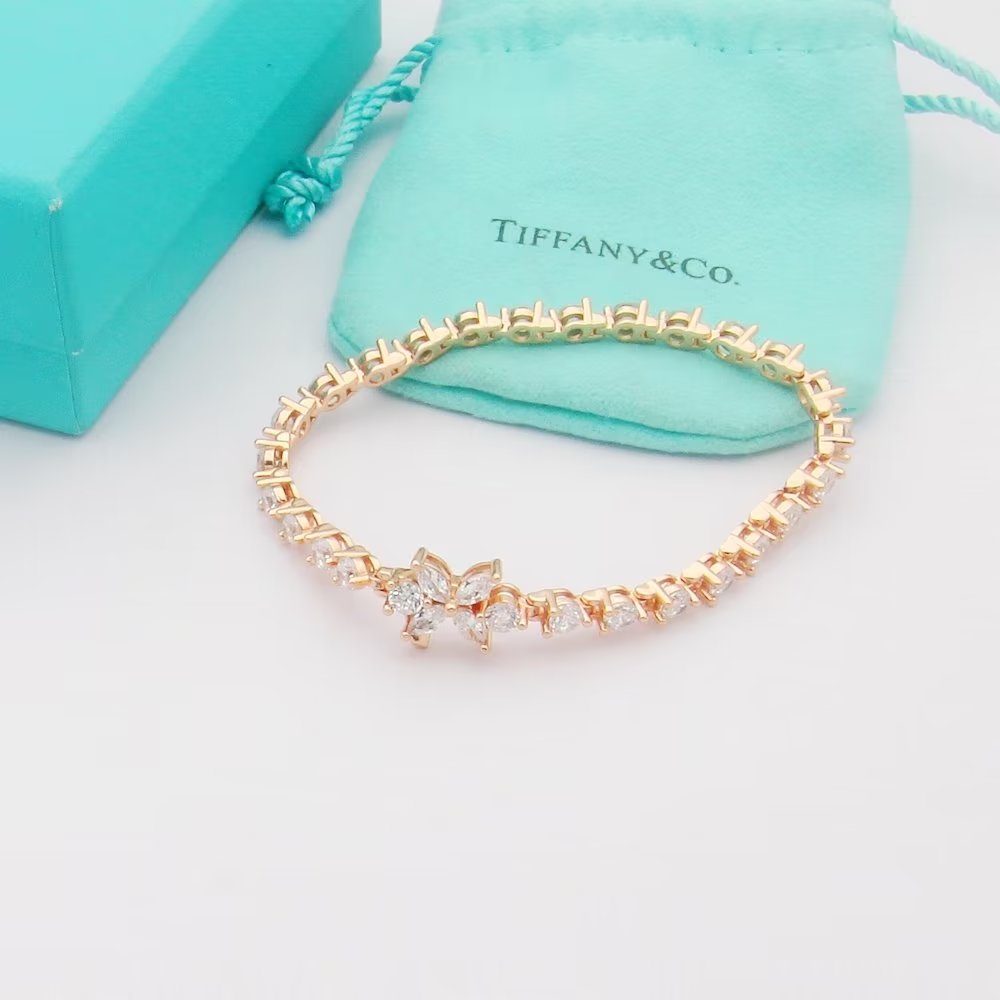 Tiffany&CO Victoria Tennis Bracelet - DesignerGu