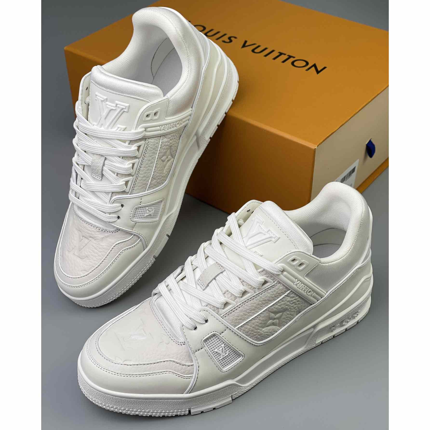 Louis Vuitton Trainer Sneaker (Upon UK Size) - DesignerGu