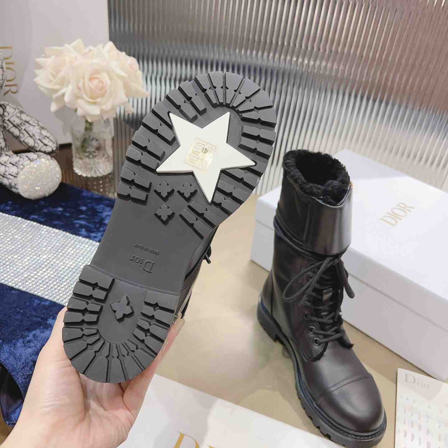 Dior D-Trap Ankle Boot - DesignerGu