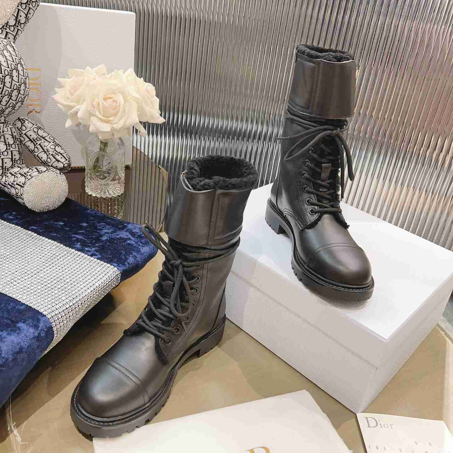 Dior D-Trap Ankle Boot - DesignerGu