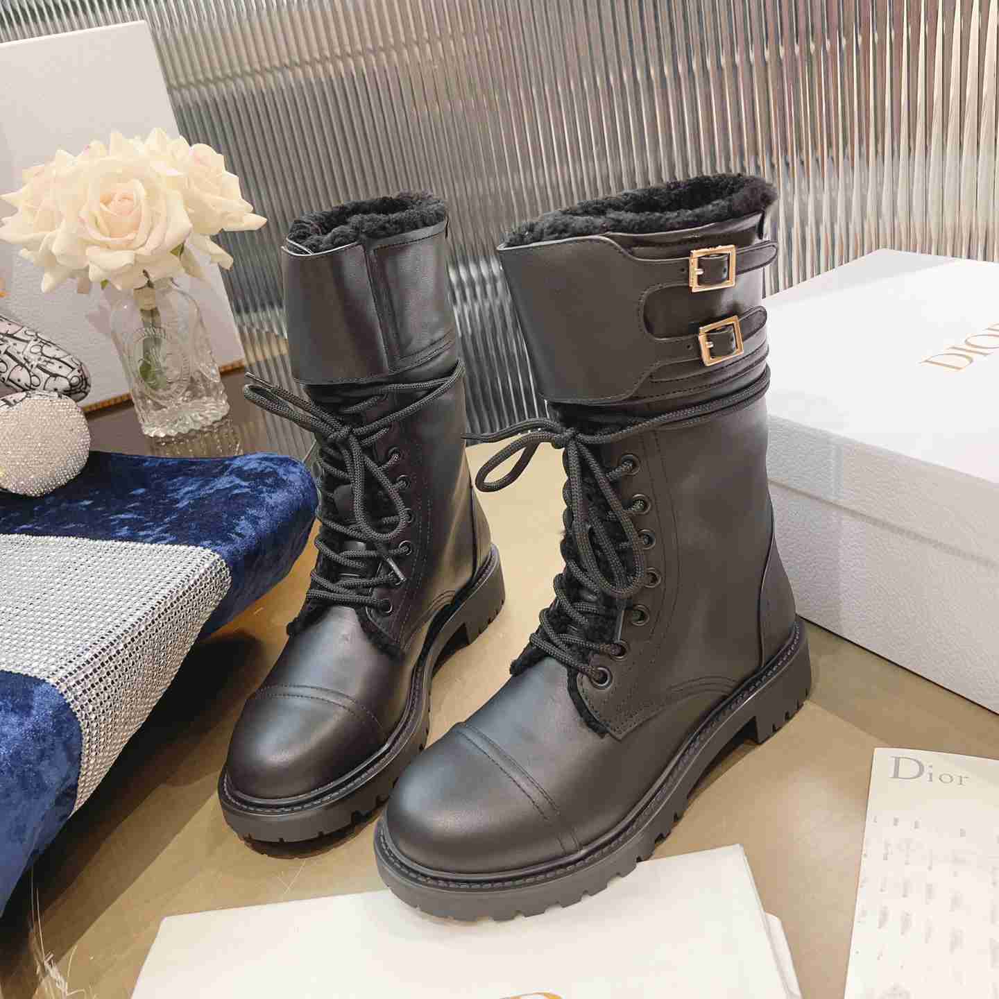 Dior D-Trap Ankle Boot - DesignerGu