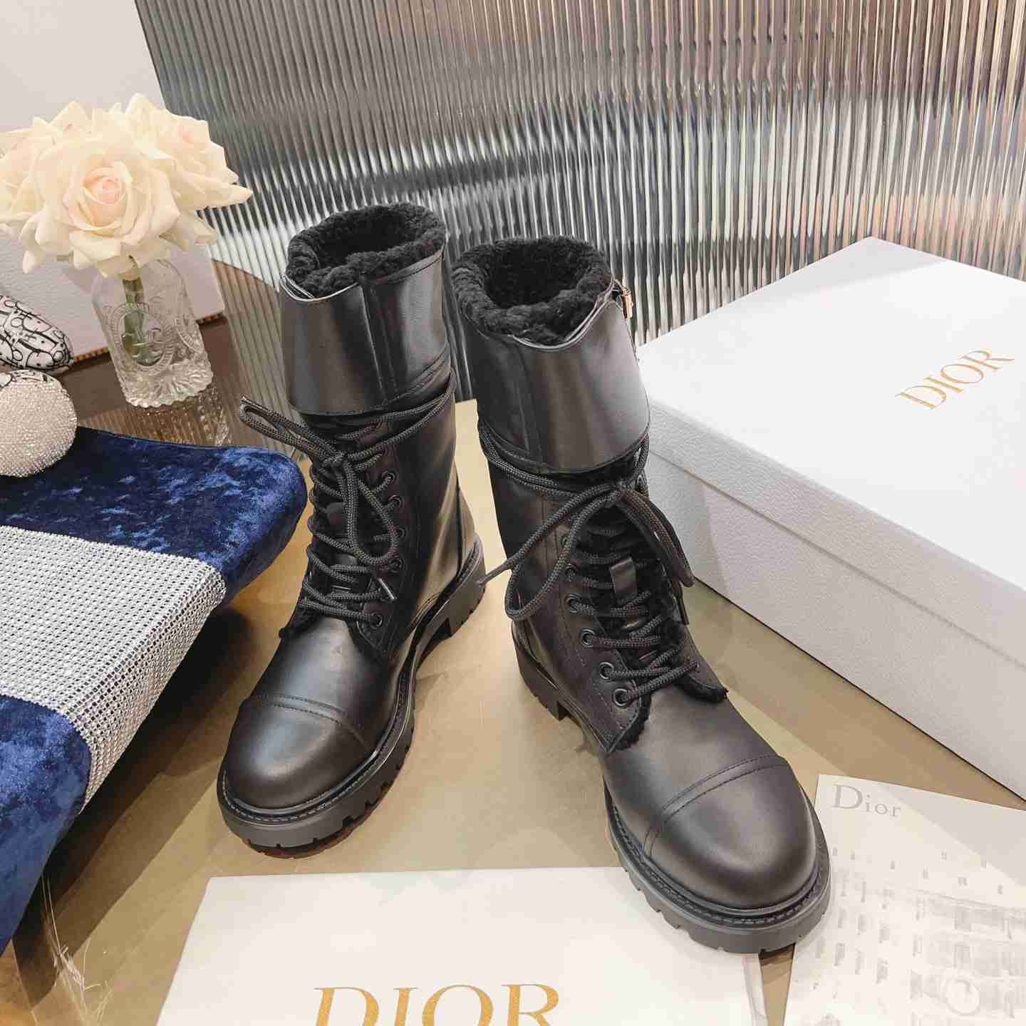 Dior D-Trap Ankle Boot - DesignerGu