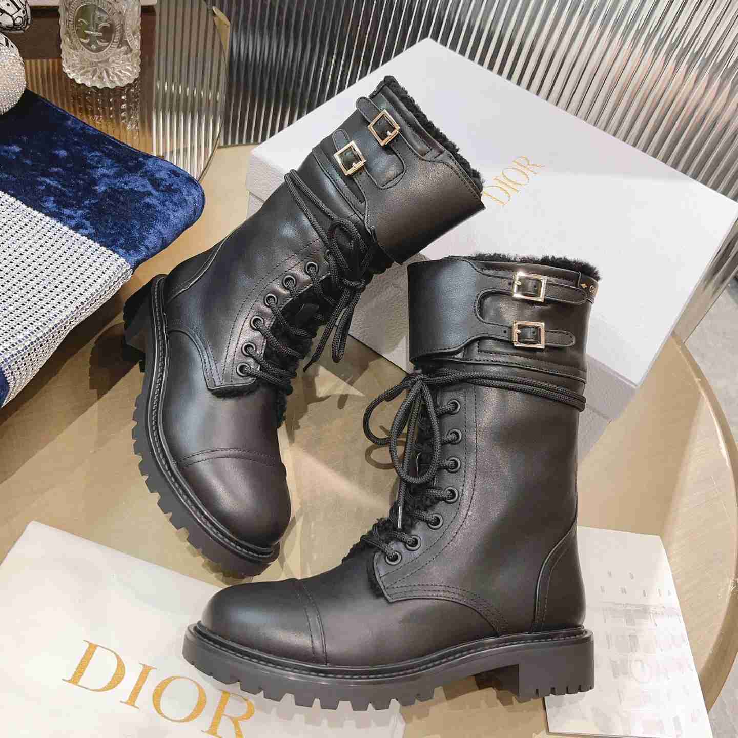 Dior D-Trap Ankle Boot - DesignerGu