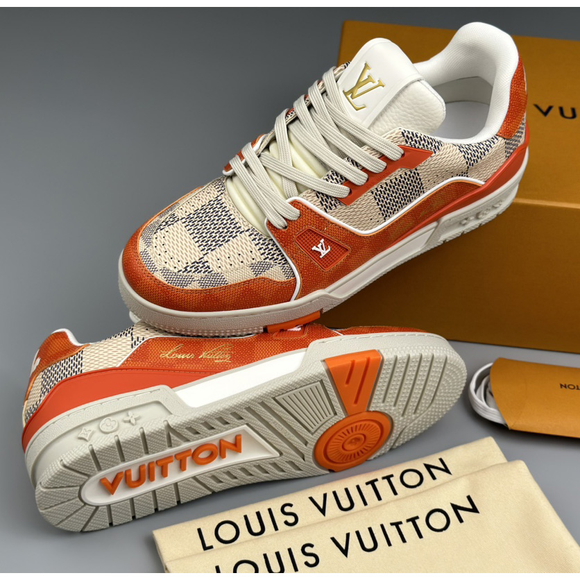 Louis Vuitton LV Trainer Sneaker (Upon UK Size) 1AC56P - DesignerGu