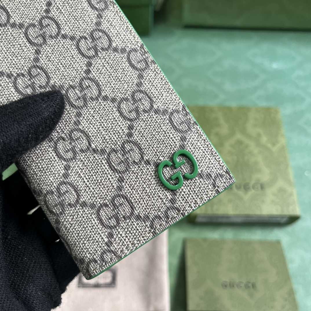 Gucci Long Card Case With GG Detail - DesignerGu