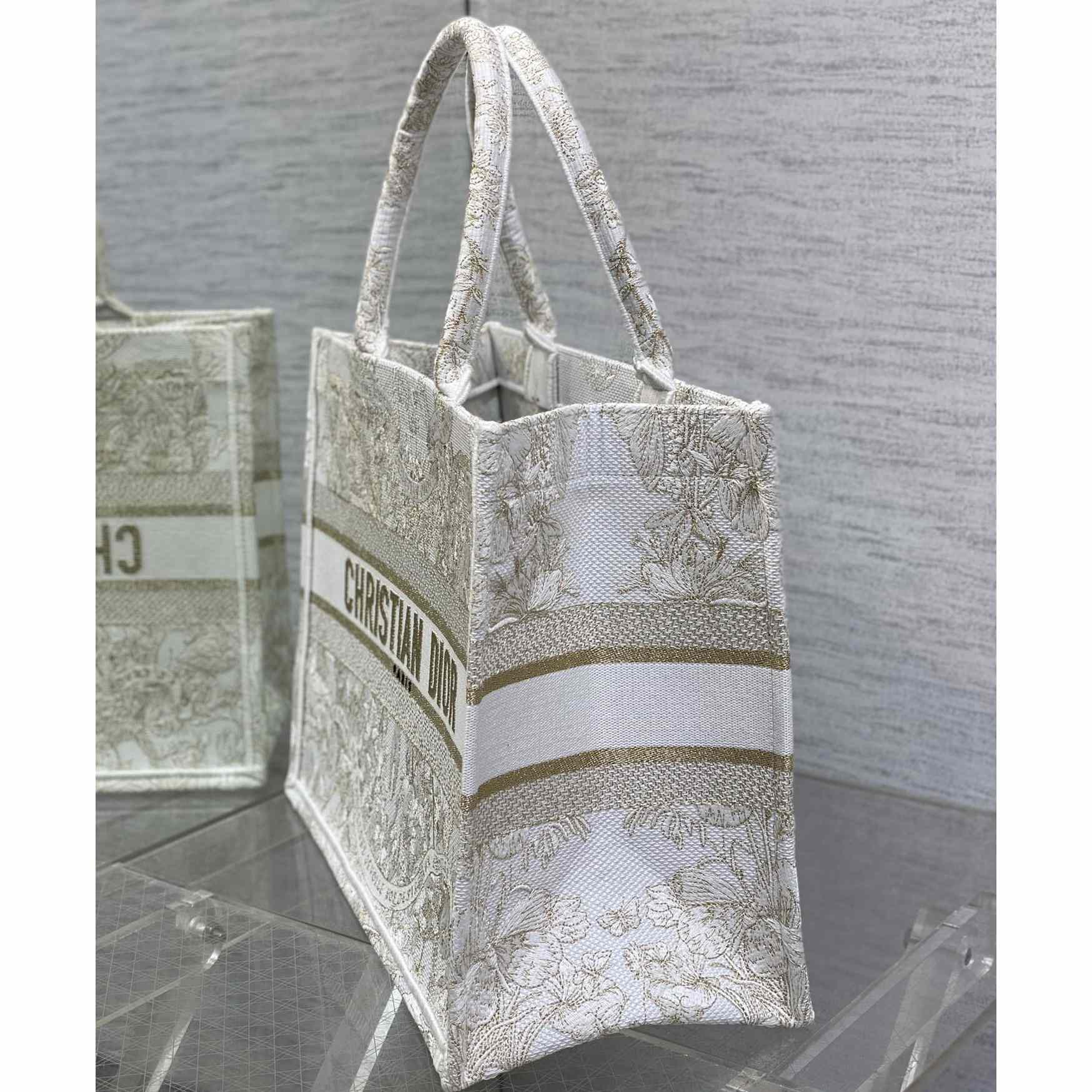 Dior Medium Dior Book Tote - DesignerGu