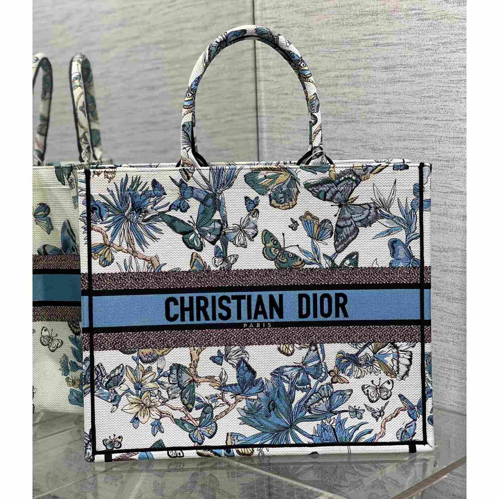 Dior Large Dior Book Tote - DesignerGu