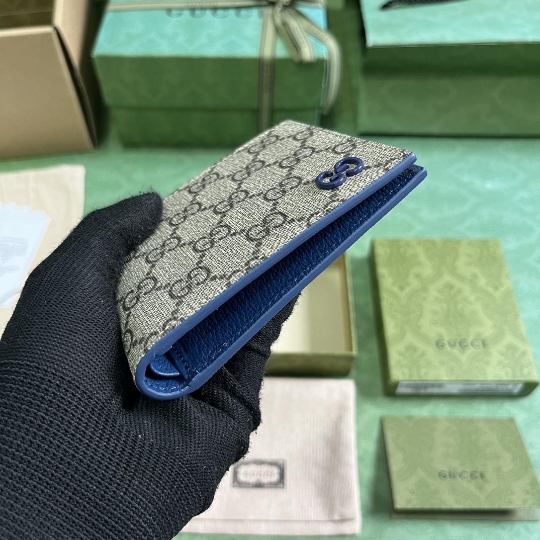 Gucci Wallet With GG Detail - DesignerGu