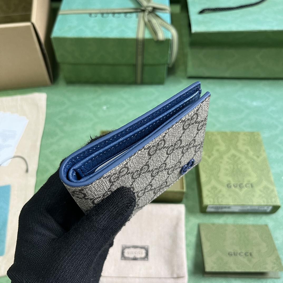 Gucci Wallet With GG Detail - DesignerGu