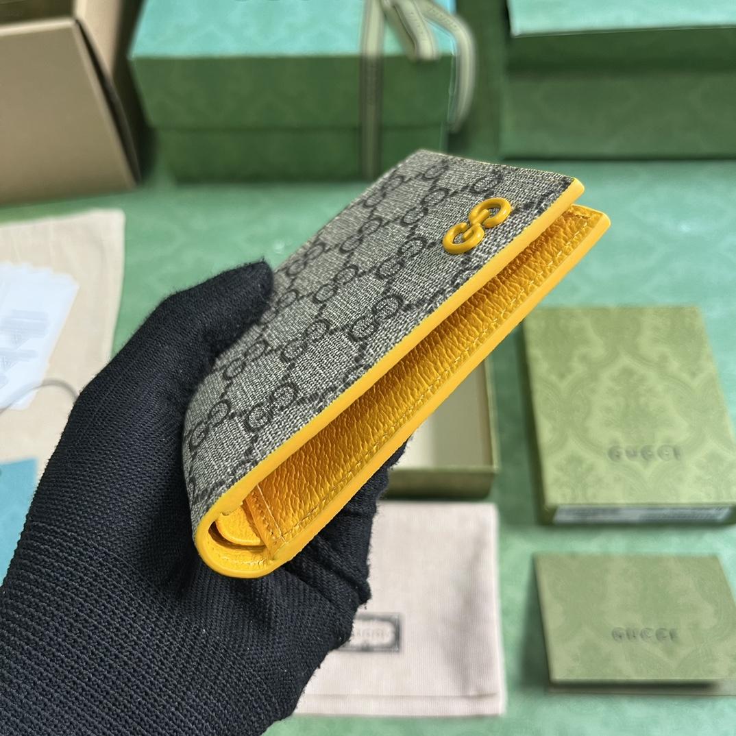 Gucci Wallet With GG Detail - DesignerGu