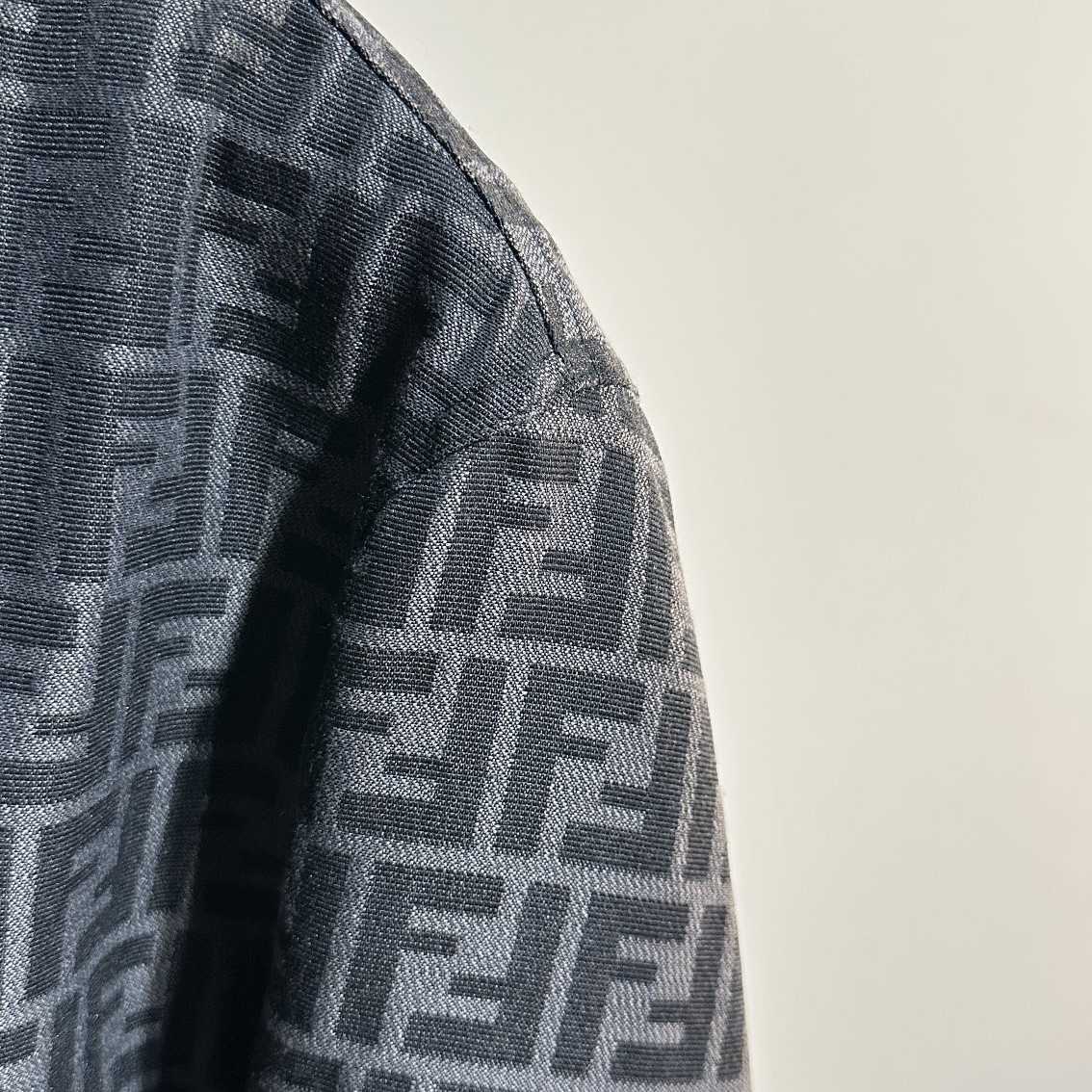 Fendi FF Jacquard Fabric Jacket - DesignerGu