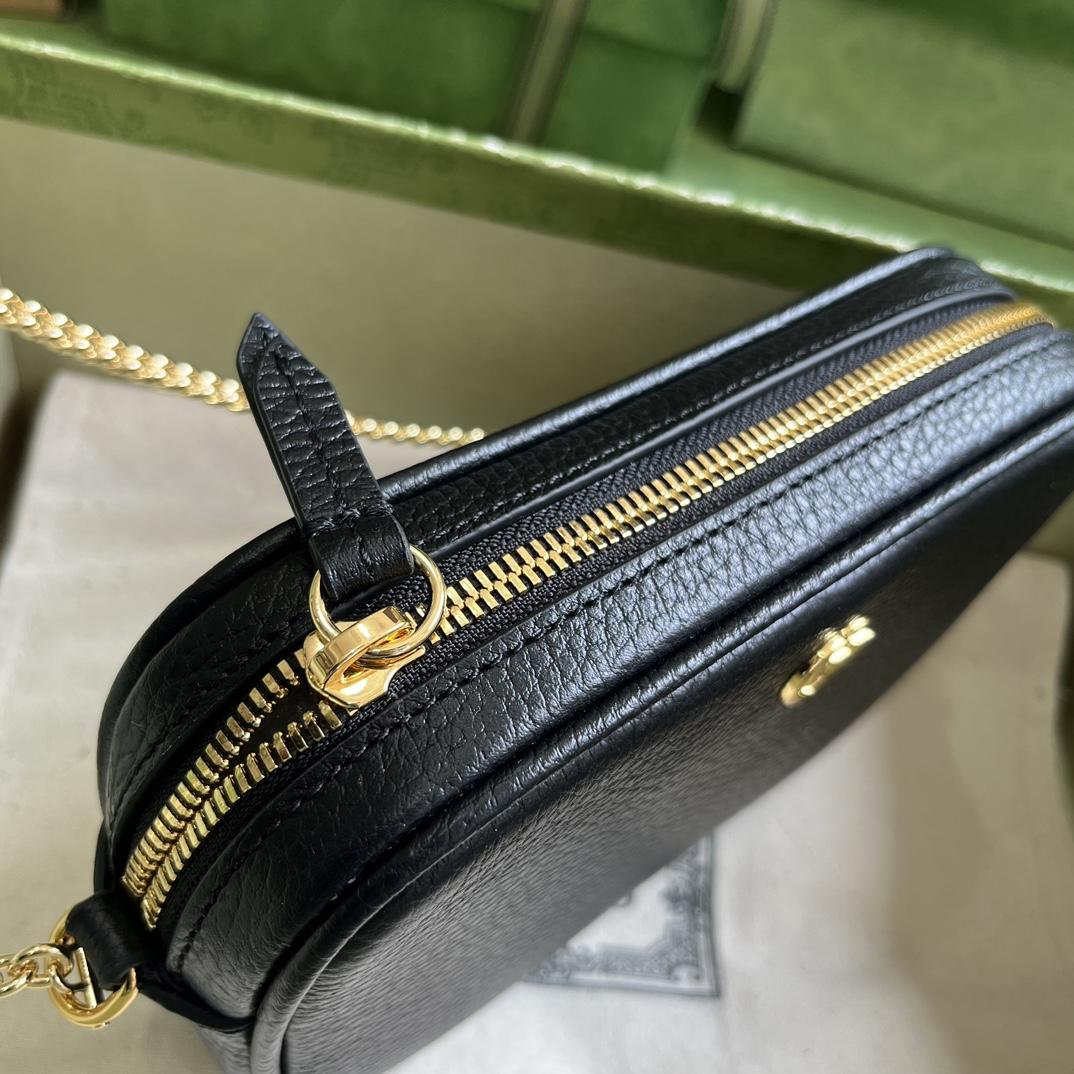 Gucci GG Marmont Mini Shoulder Bag (11x 18.5x 4cm) - DesignerGu