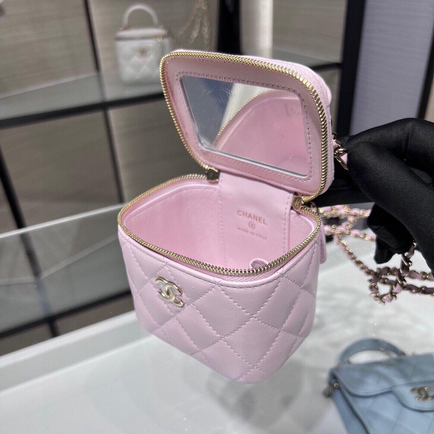 Chanel Lambskin Vanity Bags - DesignerGu