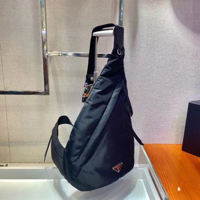 Prada Re-Nylon And Leather Backpack - DesignerGu