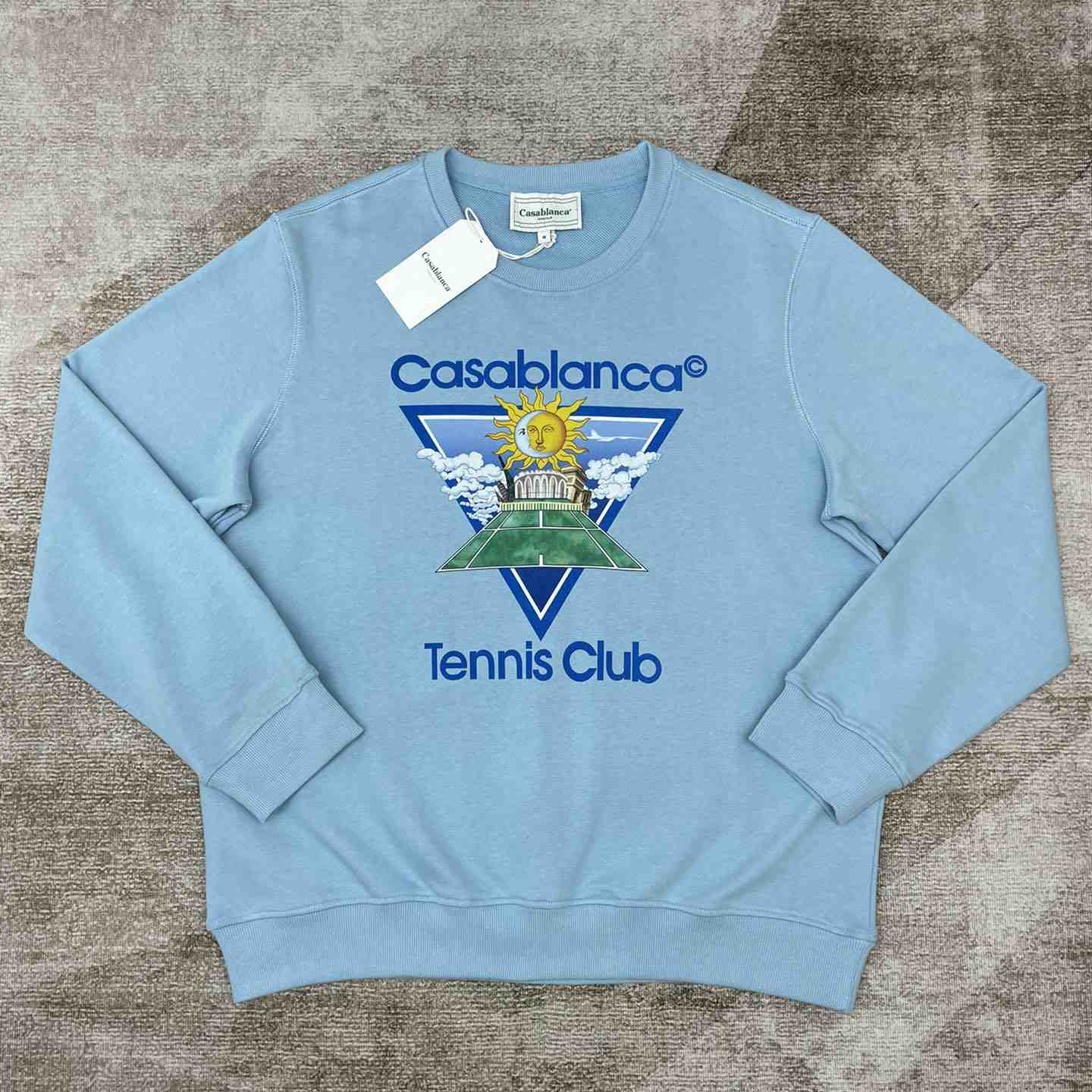 Casablanca Sun Tennis Club Icon Sweatshirt - DesignerGu