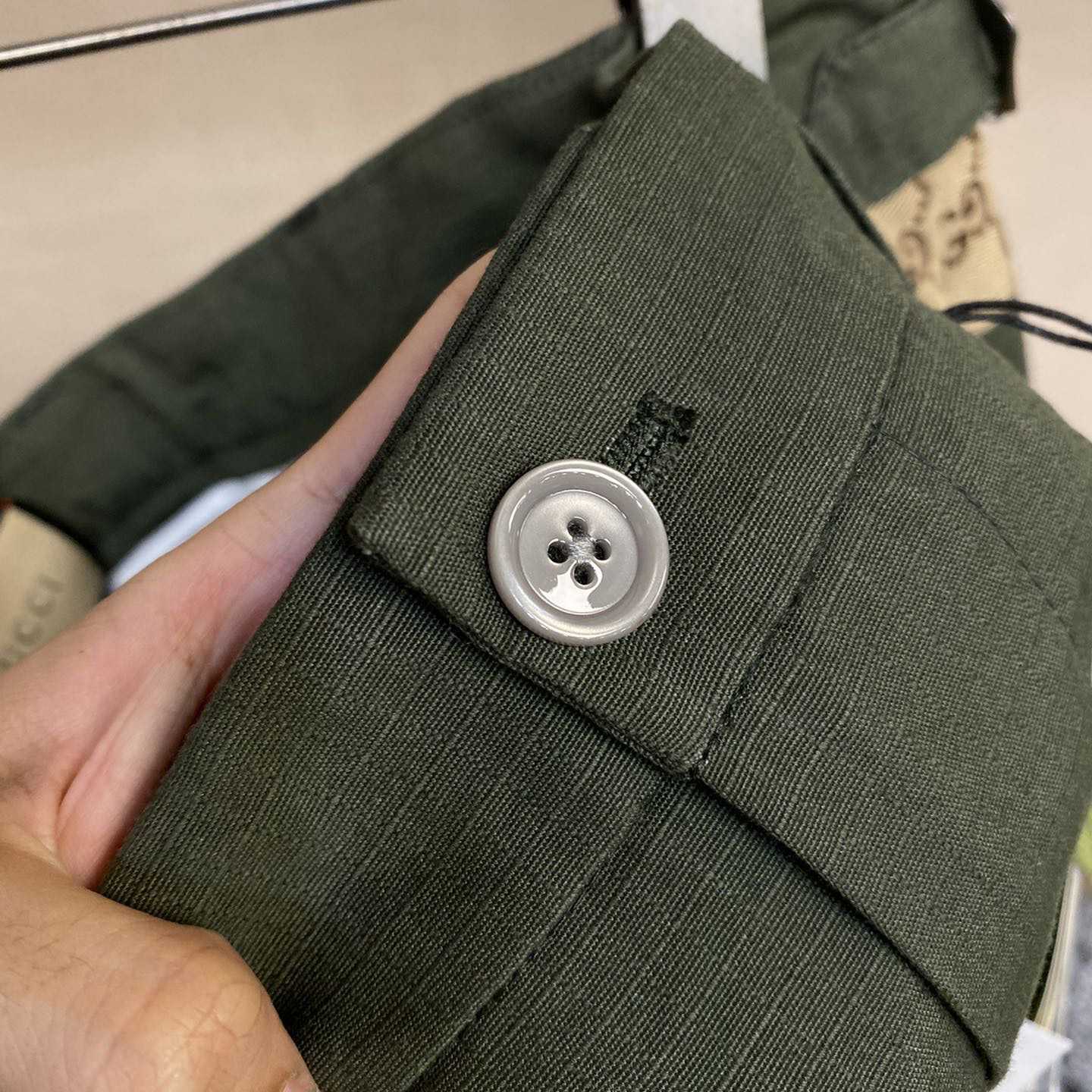 Gucci Cotton Cargo Trouser - DesignerGu