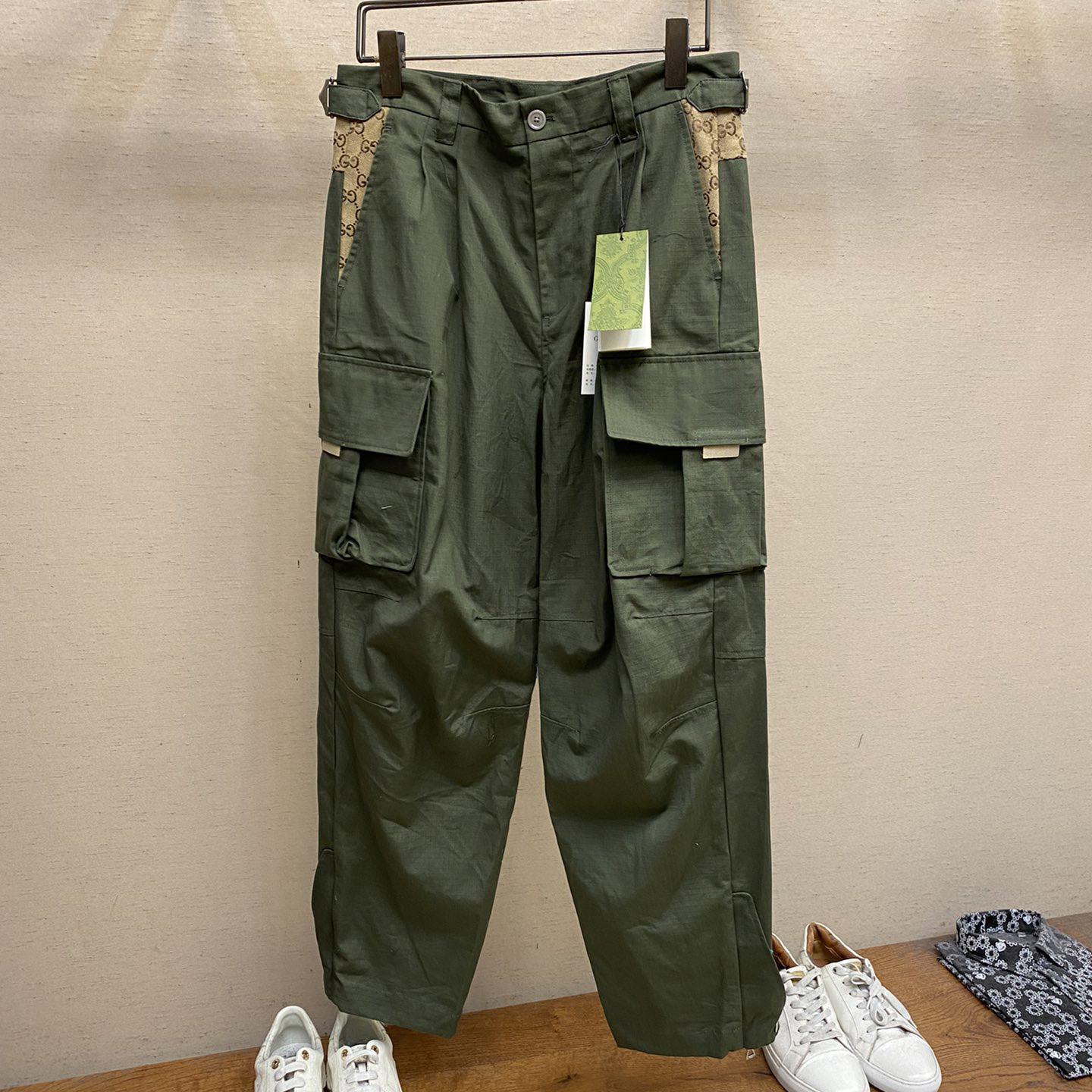 Gucci Cotton Cargo Trouser - DesignerGu