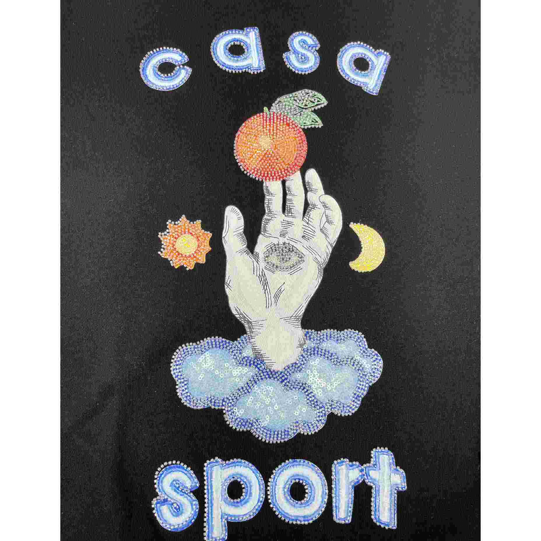 Casablanca Casa Talisman Beaded Sweatshirt - DesignerGu