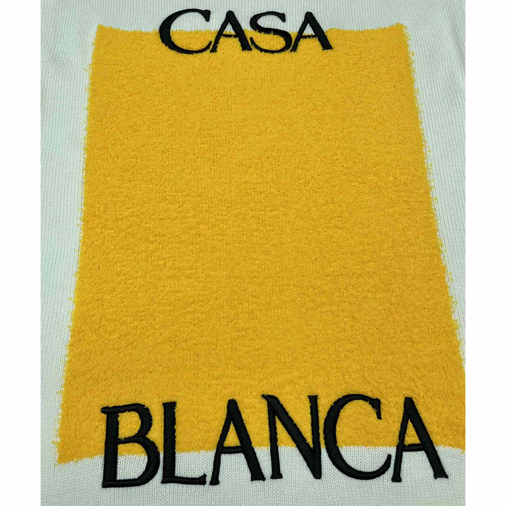 Casablanca Cotton Sweater With Logo - DesignerGu