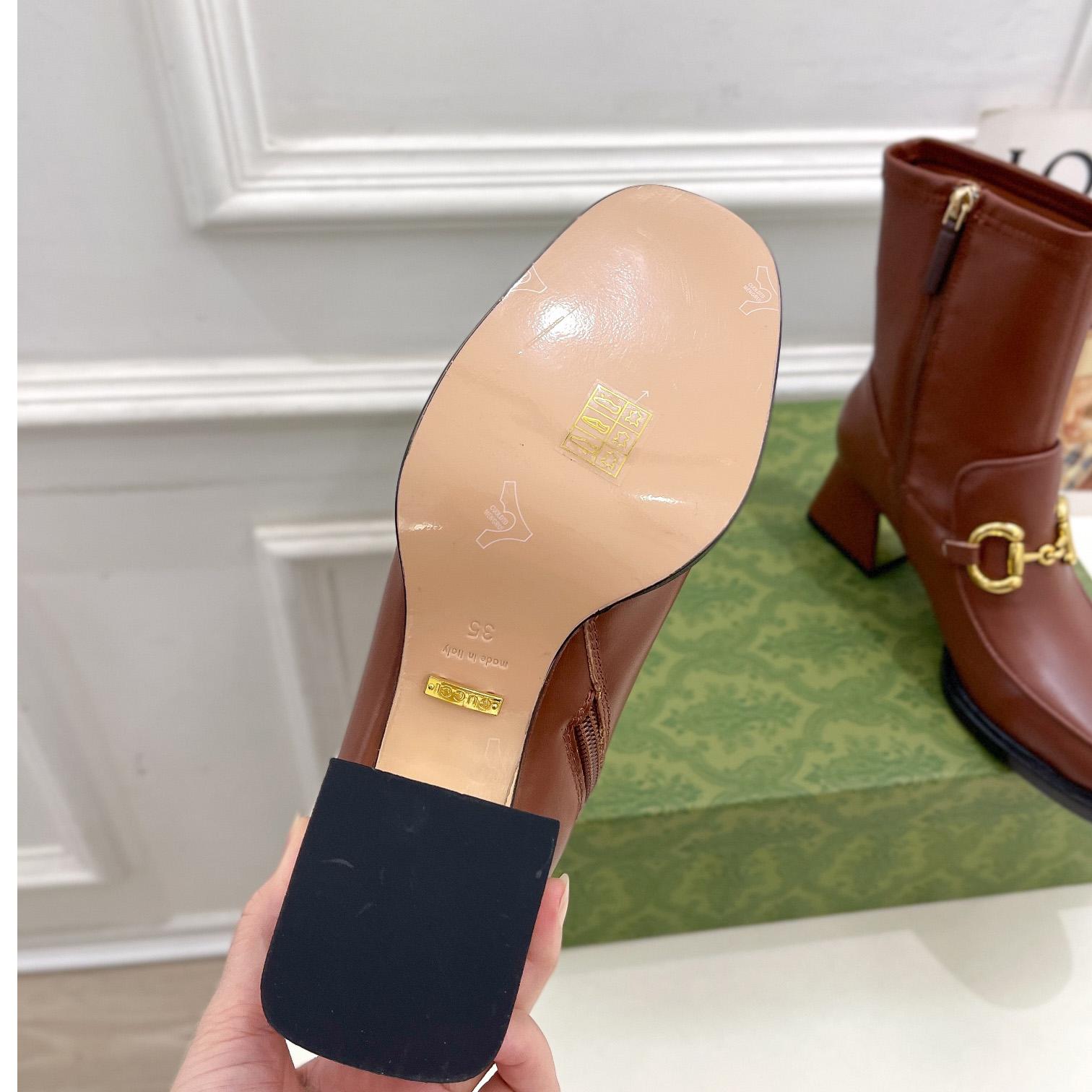 Gucci Women's Boots With Horsebit - DesignerGu