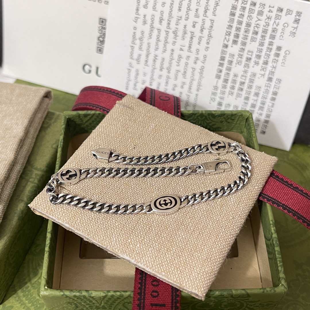 Gucci Interlocking G Bracelet  - DesignerGu