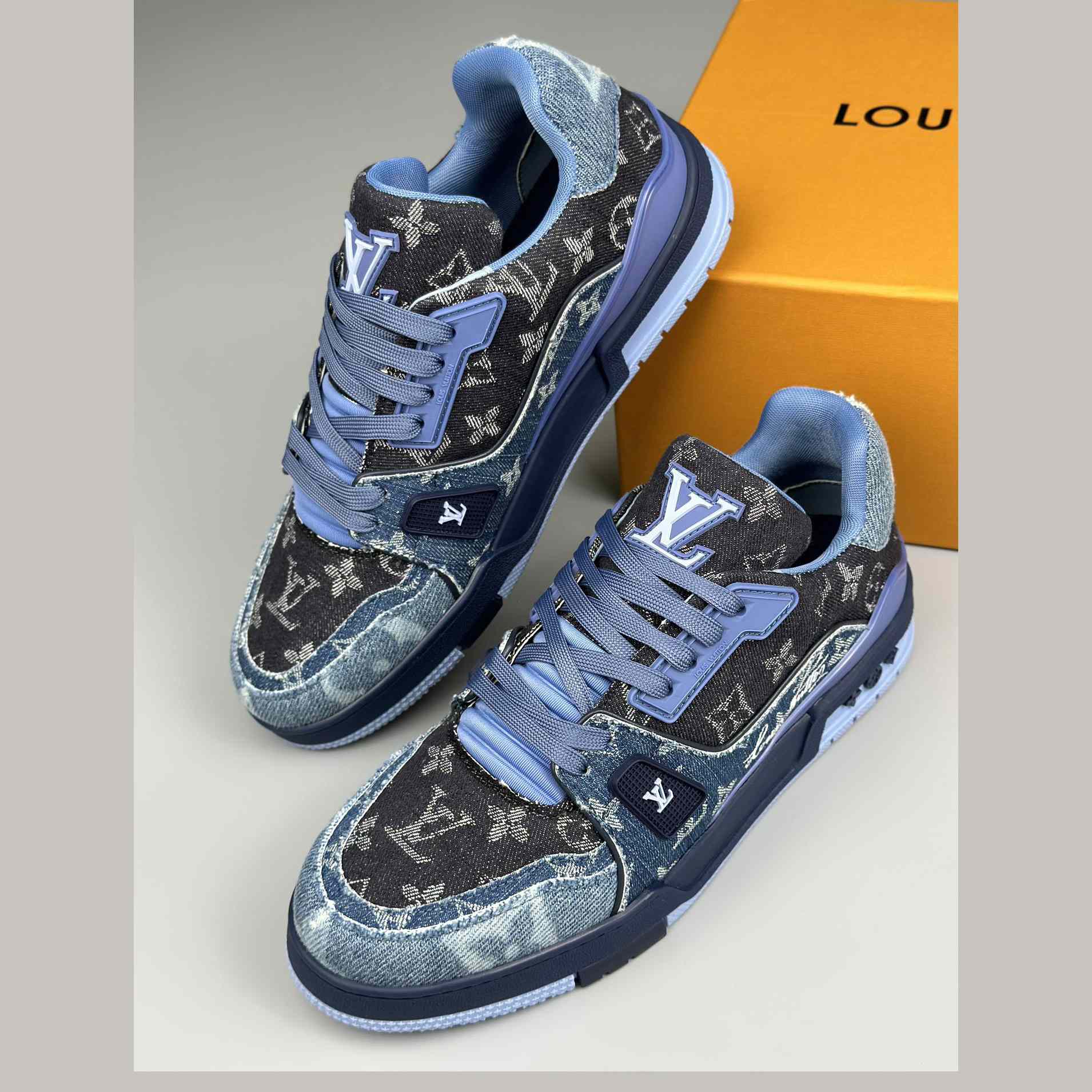 Louis Vuitton lv Trainer Sneaker (Upon UK Size) - DesignerGu