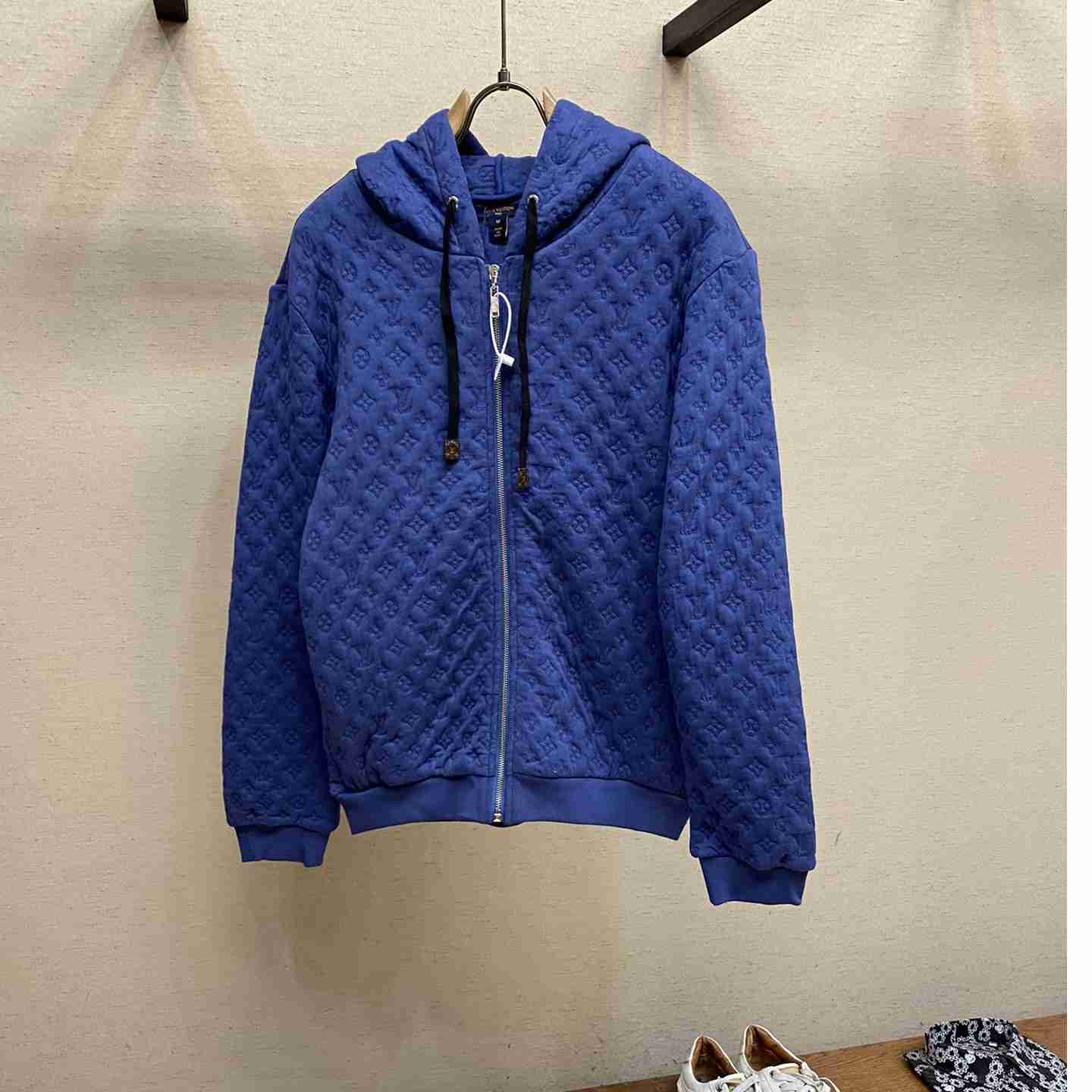 Louis Vuitton Monogram Zipped Hoodie - DesignerGu