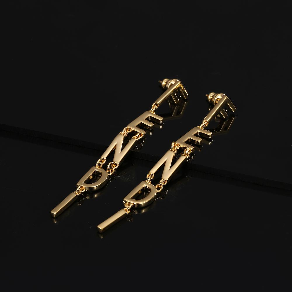 Fendi Signature Earrings - DesignerGu