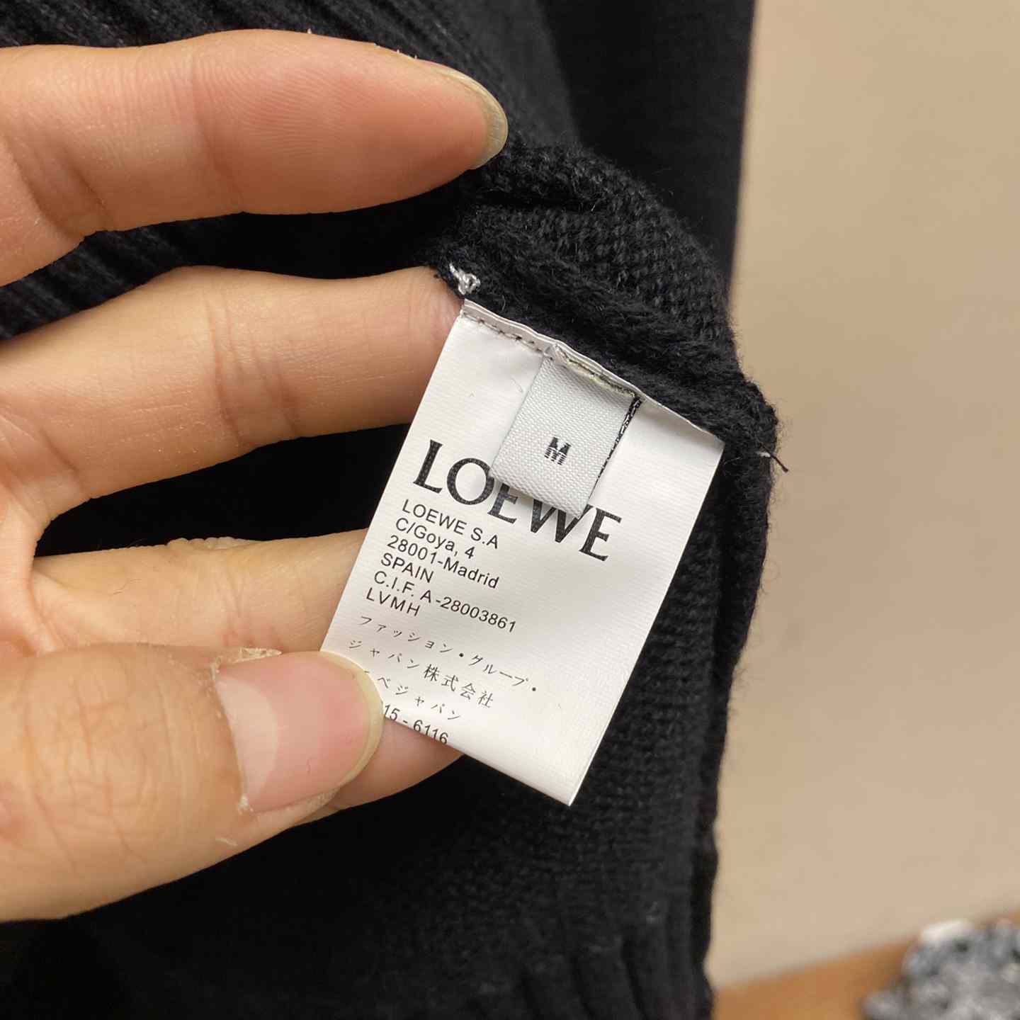 Loewe Anagram Wool Sweater - DesignerGu