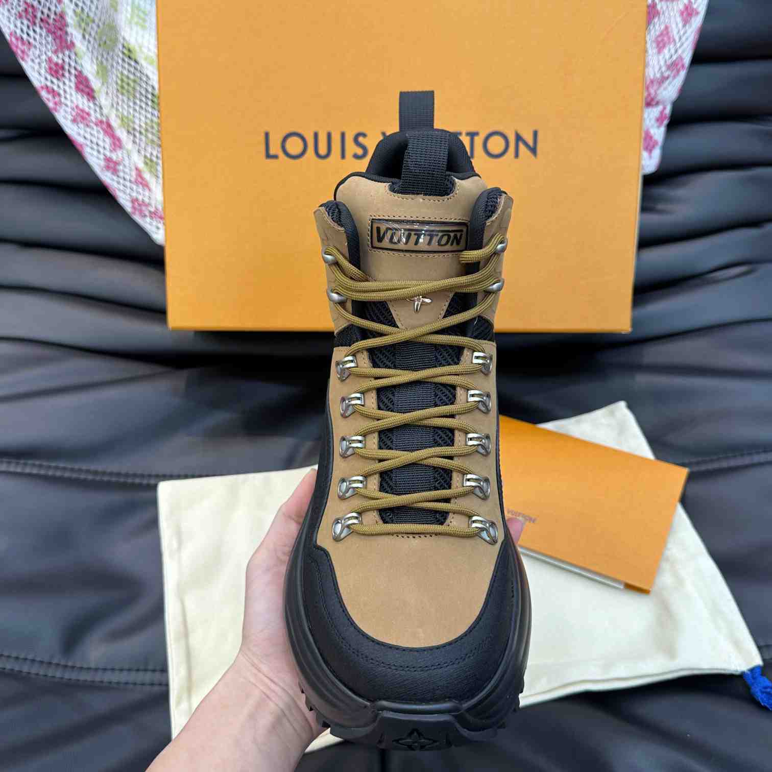 Balenciaga LV Discovery Ankle Boot - DesignerGu