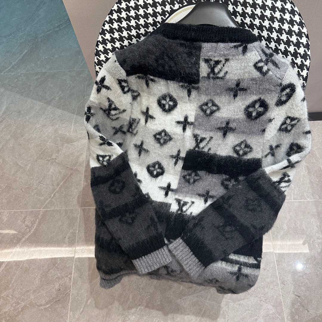 Louis Vuitton Monogram Mohair Sweater - DesignerGu