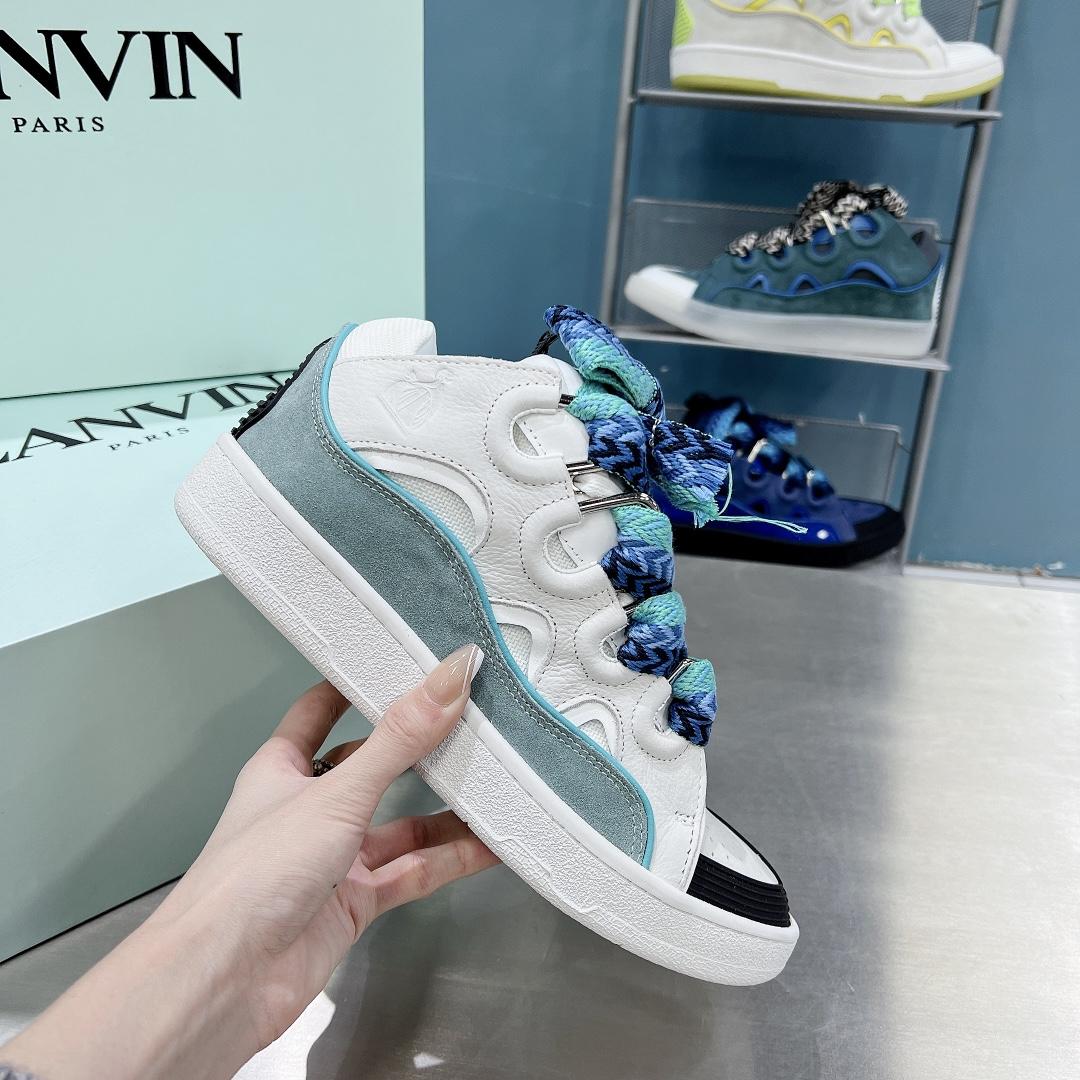 Lanvin Curb Sneaker - DesignerGu