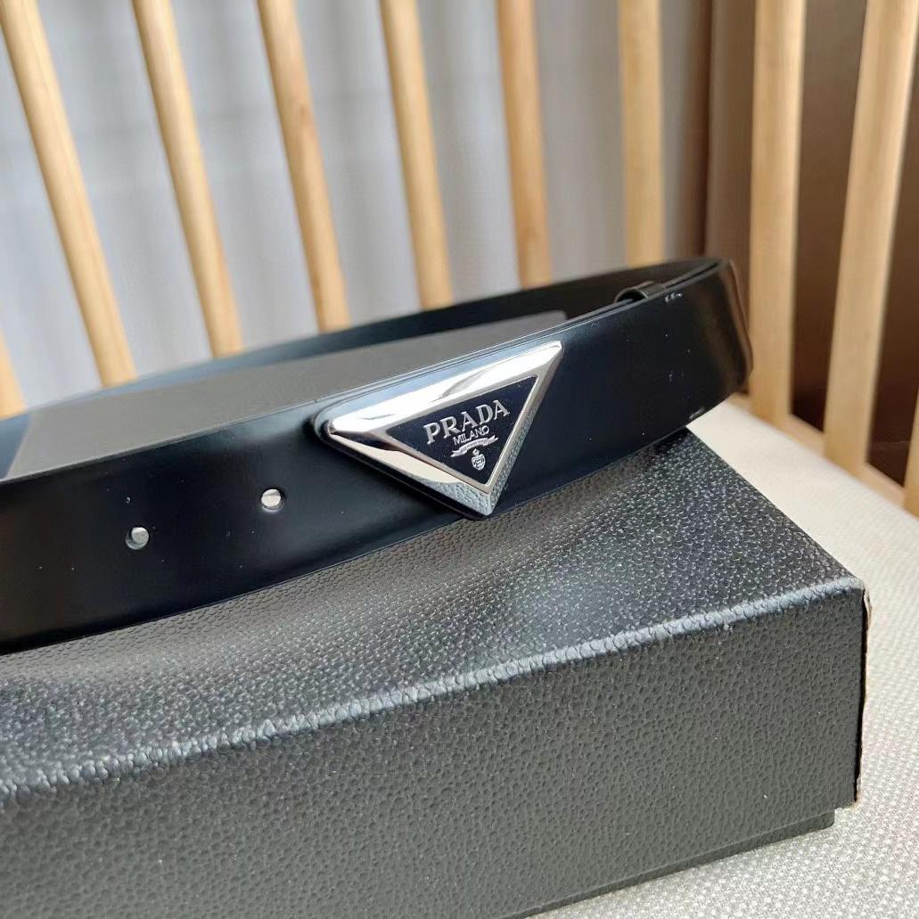 Prada Leather Belt  - DesignerGu