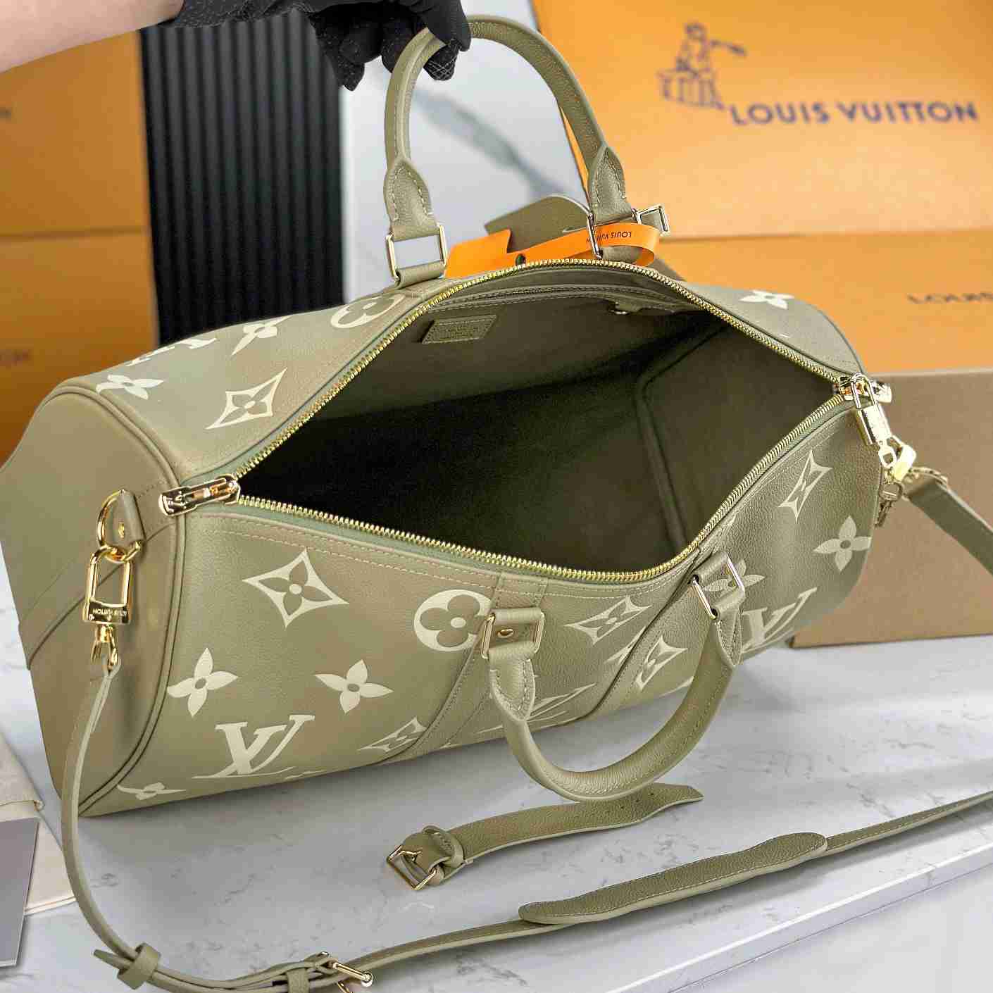 Louis Vuitton Keepall Bandoulière 45   M46671 - DesignerGu