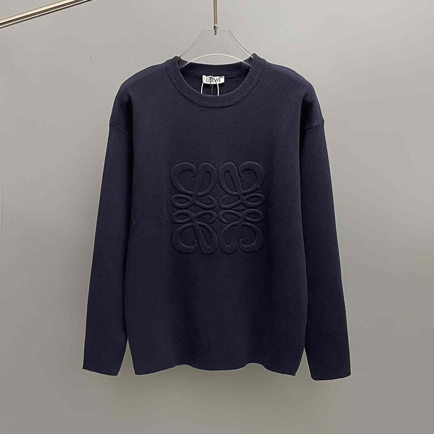 Loewe Anagram Sweater In Wool - DesignerGu