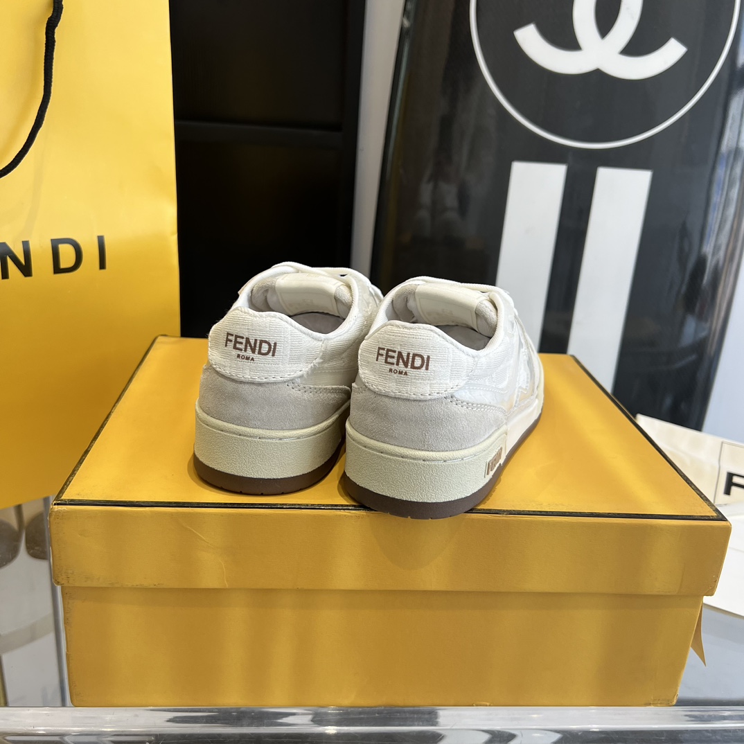 Fendi Fendi Match Lace-up Sneakers - DesignerGu