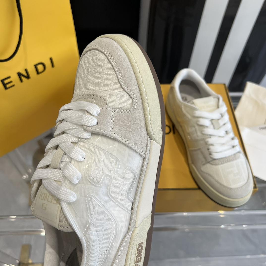 Fendi Fendi Match Lace-up Sneakers - DesignerGu