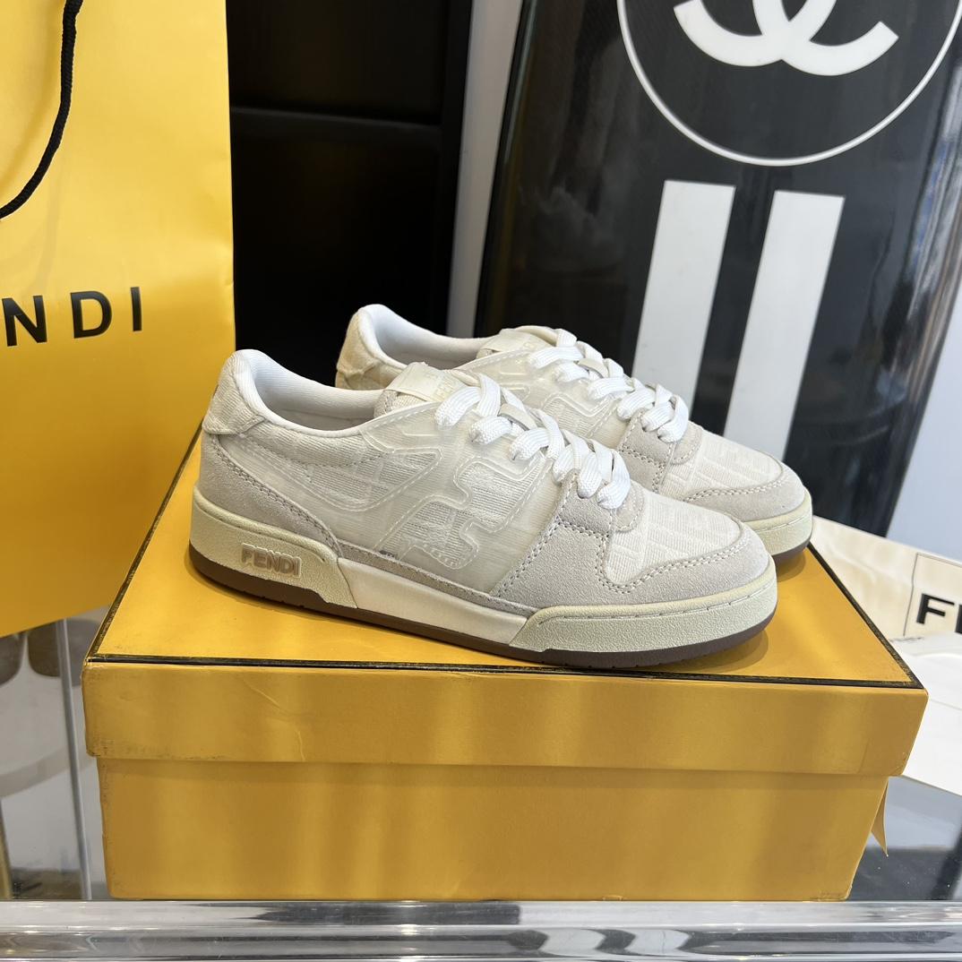 Fendi Fendi Match Lace-up Sneakers - DesignerGu