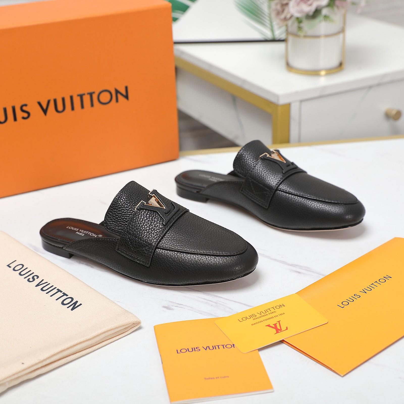 Louis Vuitton LV Capri Open Back Loafer - DesignerGu