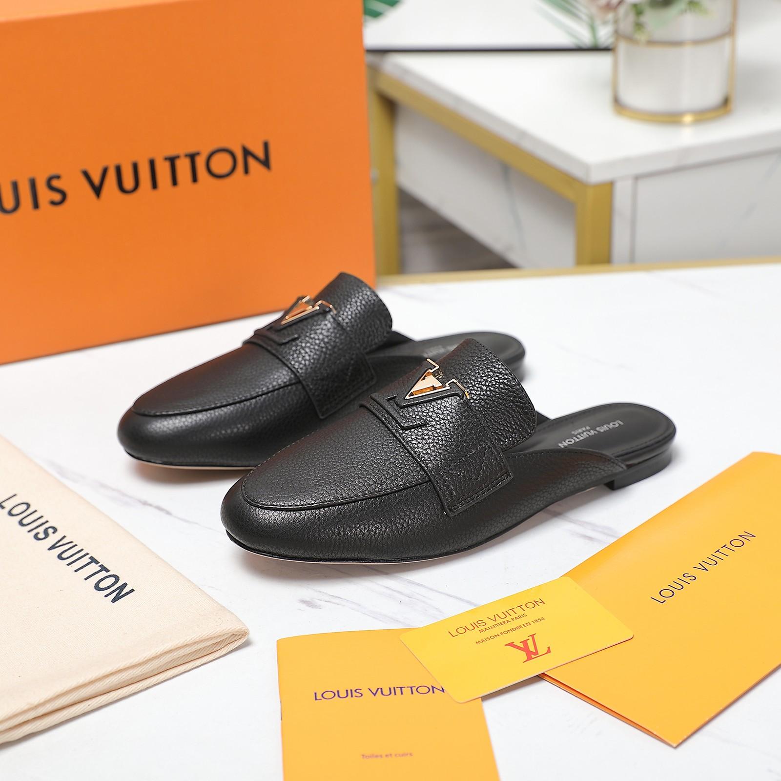 Louis Vuitton LV Capri Open Back Loafer - DesignerGu