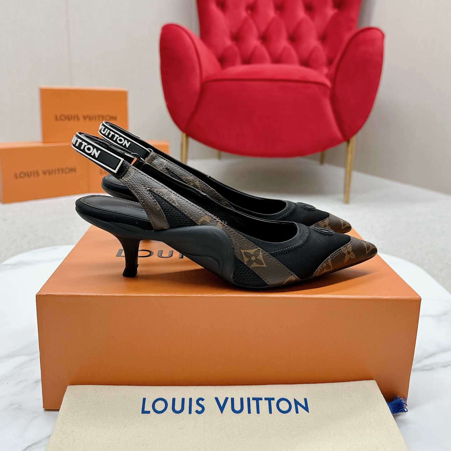 Louis Vuitton Archlight Slingback Pump - DesignerGu
