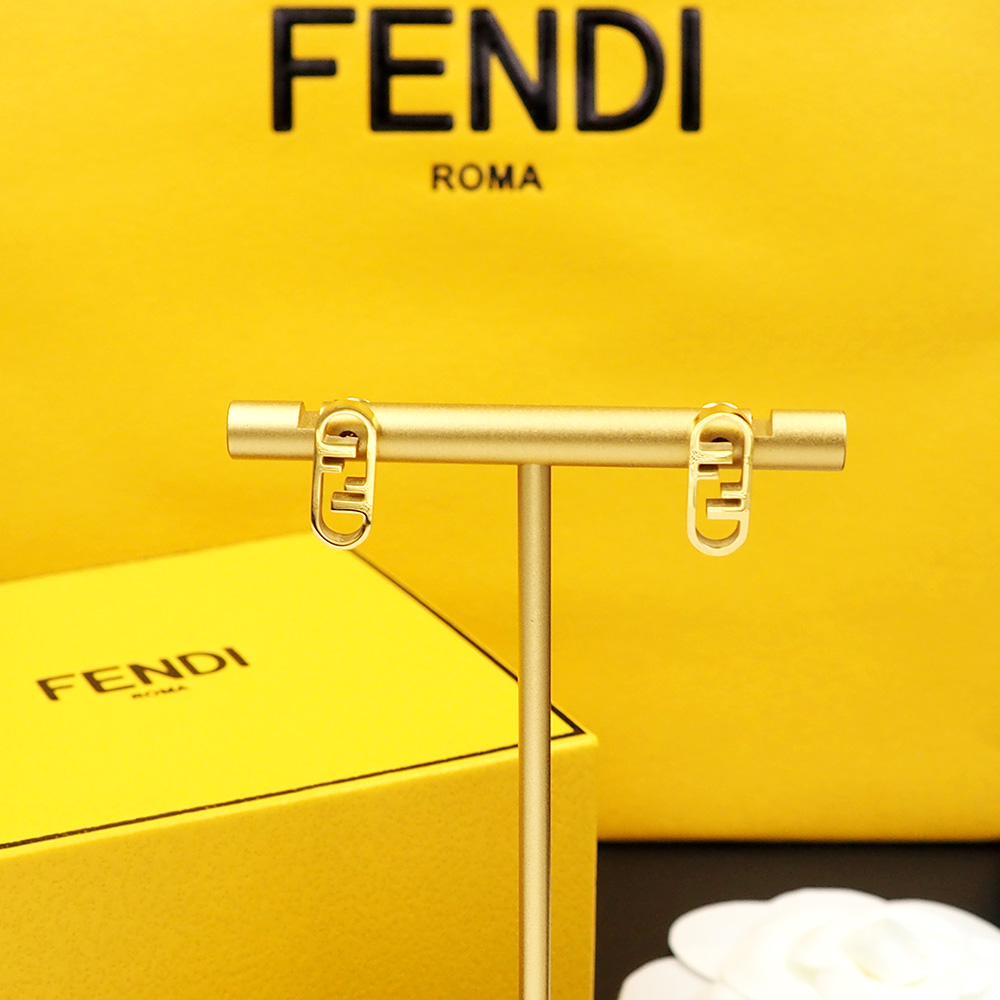 Fendi O’Lock Earrings - DesignerGu